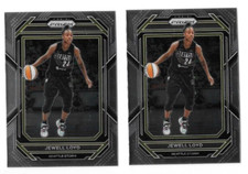 2023 PRIZM WNBA BASKETBALL JEWELL LOYD #43 LOT OF 2 CARDS,SEATTLE STORM