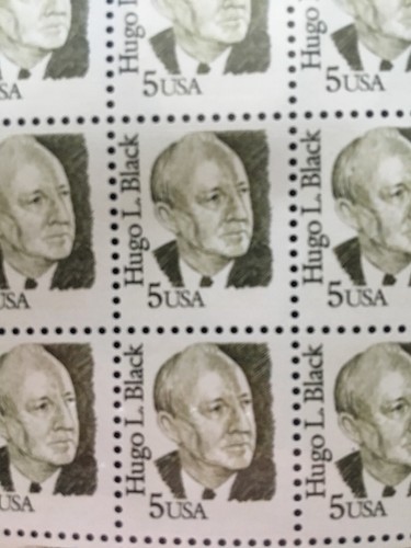 Scott # 2172, 5 cent Hugo Black, Politician - Picture 2 of 2