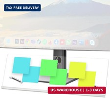 Monitor Memo Board Holder 14"x5", Office Organization Memo Holders for Computer