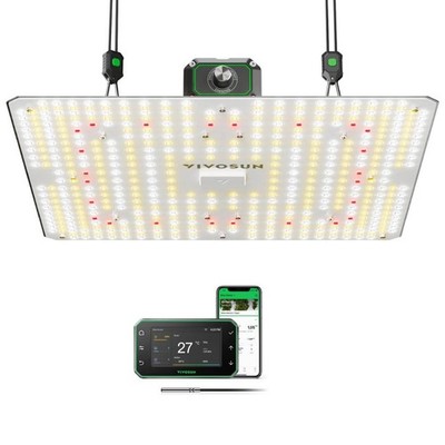 VIVOSUN LUMALIGHT 150W LED Grow Light + GrowHub E42A+ Smart Control