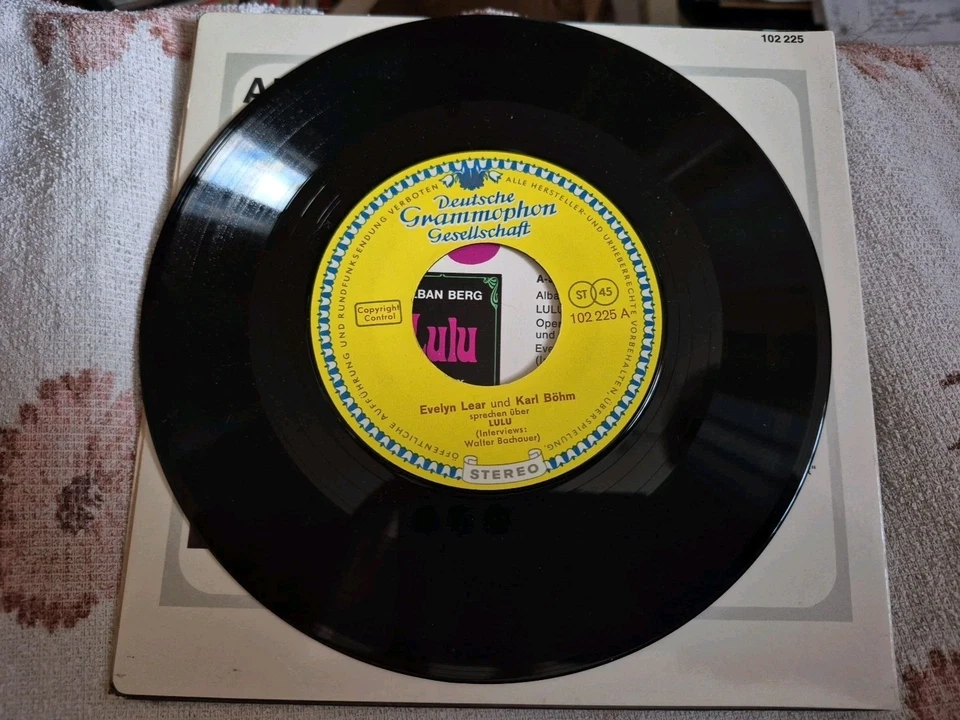 Alban Berg - Lulu (EP Vinylsingle) - Bild 3 von 3