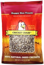 Cricket Craze Poultry Treats, 5-oz. - 17008
