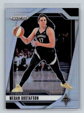 2024 Panini Prizm WNBA #78 Megan Gustafson Silver Prizms