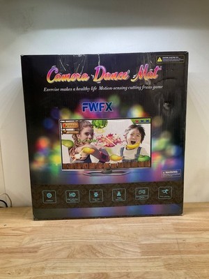 FWFX Wireless Dance Mat 2-Player TV Dance Pad Kids Adults