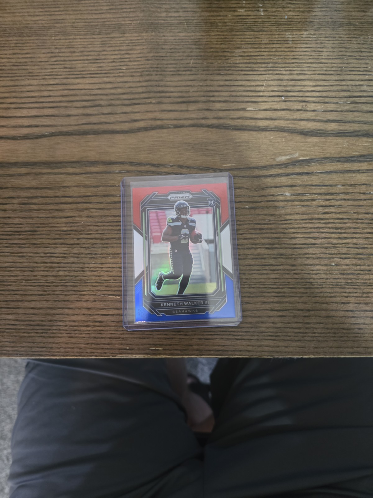 Kenneth Walker III Panini Prizm #318 Red/White/Blue