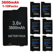For Sony PSP Slim 2000 3000 2001 Rechargeable Replacement Battery Pack 3600mAh