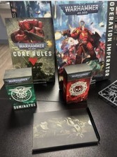 Warhammer 40k Armageddon Lore + Rules Decks C...