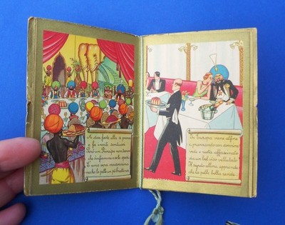 Calendarietto 1933 Who seeks finds Advertising Perfumeries Giocondal Milano