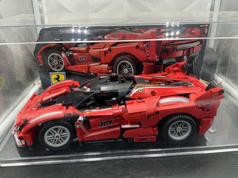 FERRARI FXXFXXK LEGOS WITH CASES. 1:18 Scale | eBay