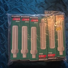 Sylvania LYNX D 26 Watt 2 Pin Bulbs Energy Saver Colour 835 Code 28307 x6