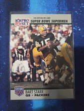 1990 Pro Set Super Bowl XXV Silver Anniversary - Bart Starr #36