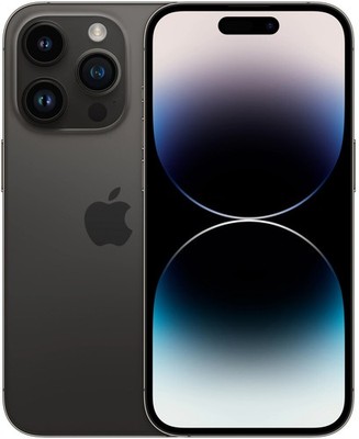 Apple iPhone 14 Pro 256GB Space Schwarz 5G iOS Smartphone 6,1'' 48MP - AKZEPTABEL