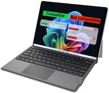 Arteck Microsoft Surface Pro Keyboard Type Cover, UltraSlim Portable Bluetoot...
