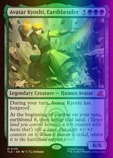 Avatar Kyoshi, Earthbender (130/319) Avatar The Last Airbender Eternal NM FOIL