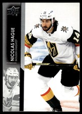 2021-22 Upper Deck Nicolas Hague Vegas Golden Knights #181