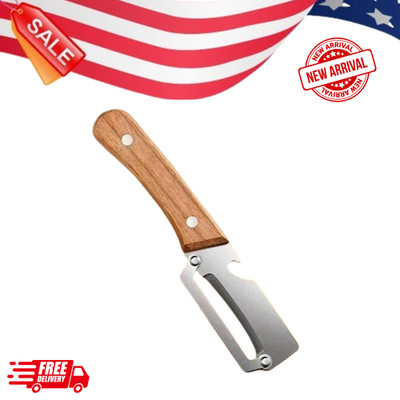 Wooden Multi Functional Vegetable Peeler for Kitchen Veggie Fruit Carrot Orange