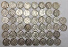 Roll of 50 Silver Roosevelt Dimes $5 Face Value 90% Silver Coins Mixed Dates