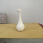 Red Wing White Matt Bud Vase #433