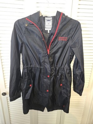 Joules Lightweight Rain Jacket Right as Rain Collection Navy Sz US 4 Makers Mark