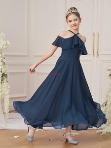 bridesmaid dresses uk childrens Color:#17-Ice Apricot DTC Ingrid & Isabel Racerback