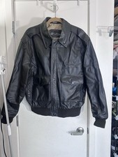 Giacca pelle vintage anni 90 tipo A-2 US Army Air Force Flyers L bombardiere volo