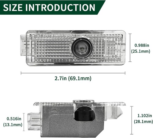 2-Piece Range Rover Never Fade LED Door Projection Lights - Easy Plug and Play - Picture 6 of 9