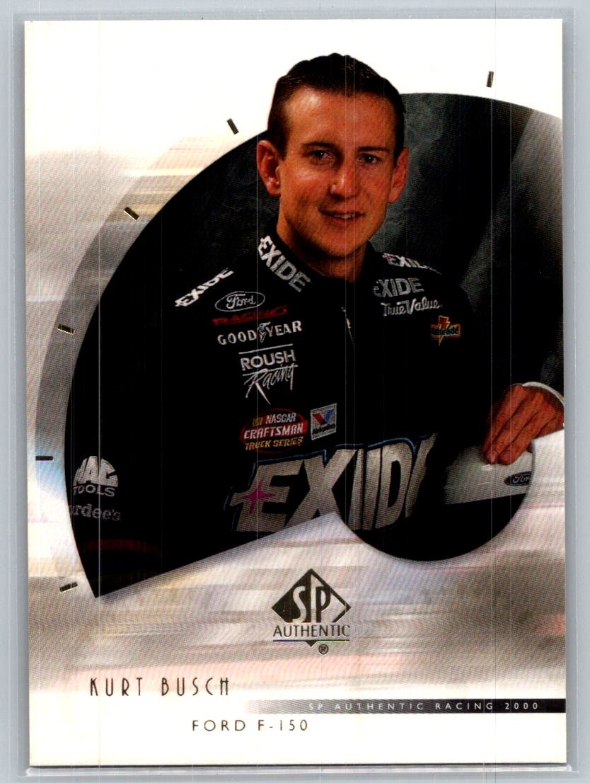 💎2000 SP Authentic #40 Kurt Busch RC - Roush Racing💎