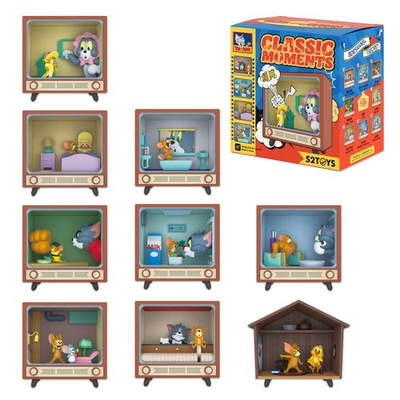 #ad 52TOYS Tom and Jerry Classic Moments Series Figure Mystery Blind Box $18.95