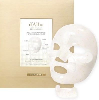 d'Alba Piedmont Signature Vita Capsule Hydrogel Mask 8-Shape