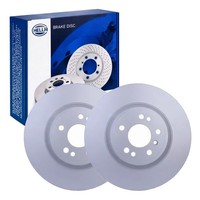 2X Hella Bremsscheiben 330Mm Vorne Passend FüR Mercedes GLE M-KLASSE 5560