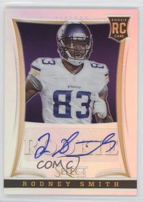 2013 Panini Select Silver Prizm Rookie Auto 70/199 Rodney Smith #231 Auto 4r3