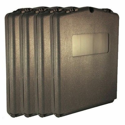 (4 PACK ) Fits Genie, JLG, Grove, Scissor Lift Document Owner Manual Case Enclos