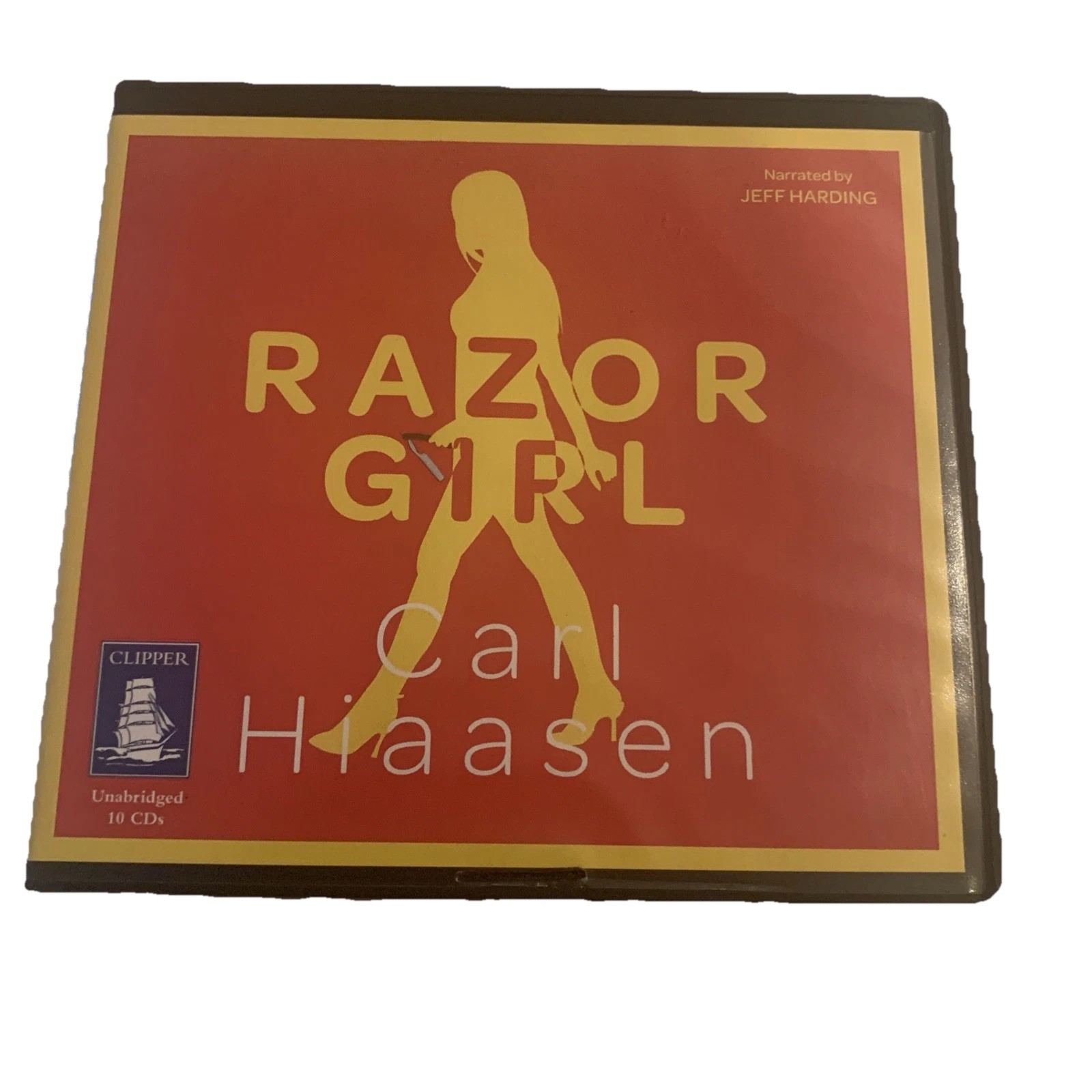Razor Girl by Carl Hiaasen audiobook unabridged Jeff Harding reads 10CDs