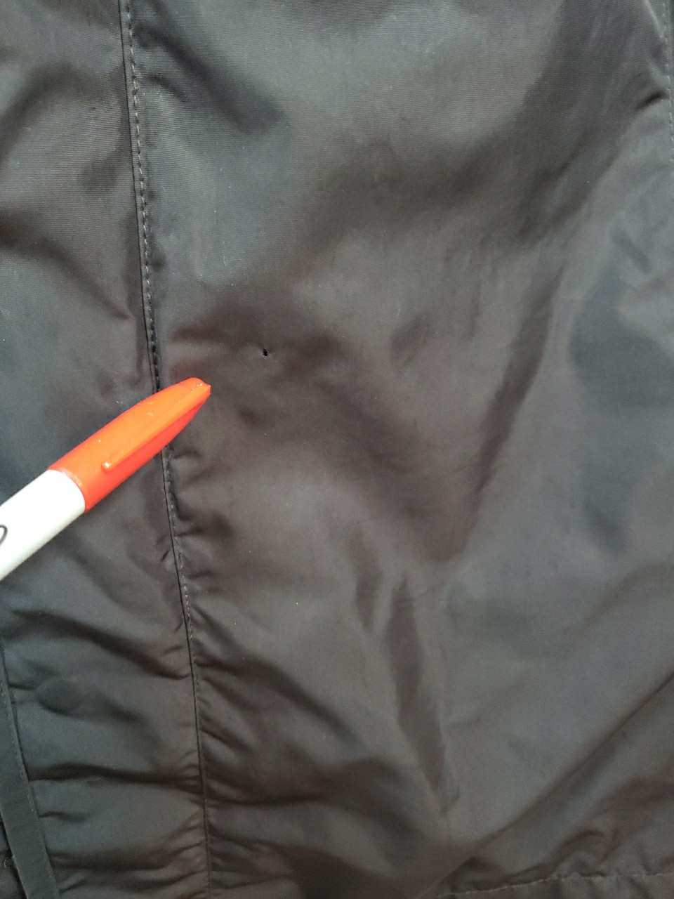 Tumi Rain Jacket Black Removable Lining Rain Coat… - image 13