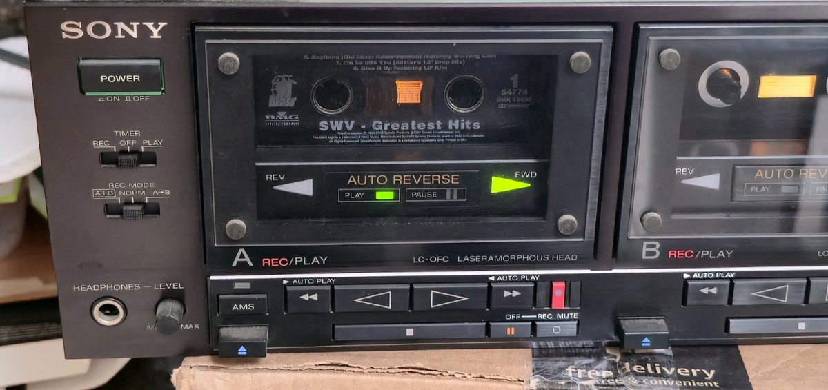 ラジオ・コンポ SONY TC-WR930 Vintage Sony TC-WR930 Stereo Cassette Tapecorder | eBay