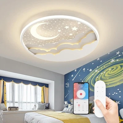 LED Deckenleuchte Moderne Sterne Sternenhimmel Kinderlampe  Für Schlafzimmer - Bild 1 von 4
