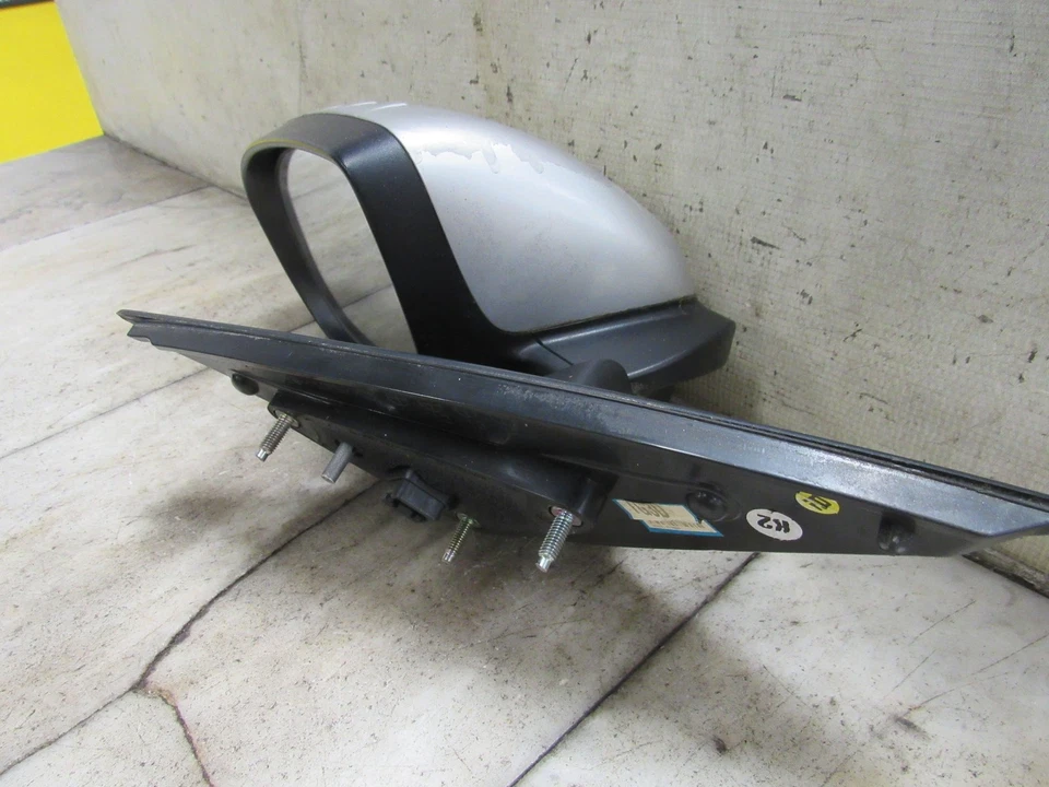 Espejo retrovisor lateral izquierdo Kia Optima 2011 plateado metálico 3D sin calefacción Foto 2 de 4