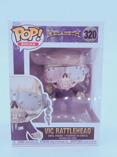 Funko Pop Rocks Megadeth Vic Rattlehead #320 Vinyl Figure