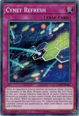 Cynet Refresh EXFO-EN067 Common / Short Print 1st Edition NM