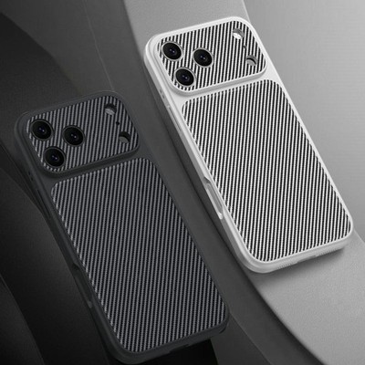 Magsafe Handyhülle Für iPhone 17 16 Pro Max 15 14 13 Luxuriös Kohlefaser Case