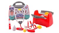 Dokterskoffertje Met Accessoires Johntoy: 8-Delig (27634) Speelgoed Neu