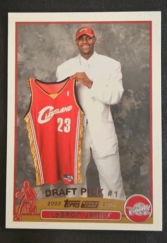 2003-04 Topps - Draft Pick LeBron James #221 (RC)
