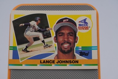 1990 Topps Big Lance Johnson Chicago White Sox #274 Baseball Card