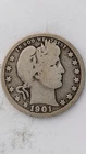1901-P United States Barber Head Quarter