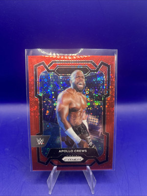 WWE 2024 Prizm Undercard Apollo Crews Red Disco /99