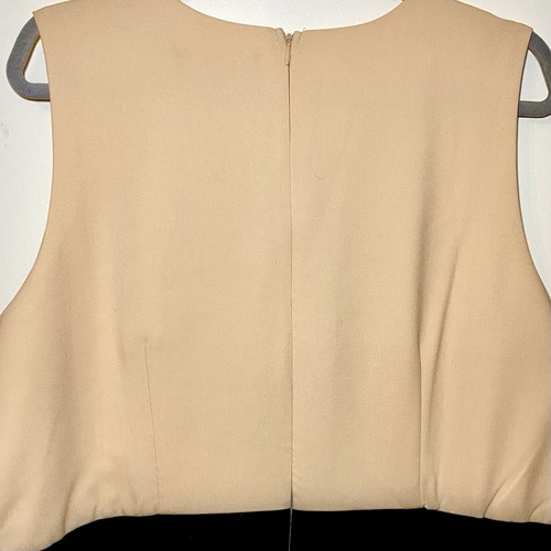 Abito smanicato ELOQUII Color Block tg. 18 LEGGI BENE, Marrone, Beige e Nero - Foto 9 di 23