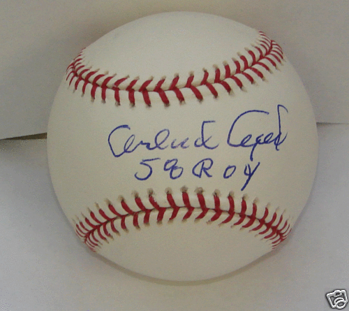 MLB ニックネームauto ORLANDO CEPEDA ORLANDO CEPEDA SIGNED 1963 POST #101 BAS AUTHENTIC AUTO SAN