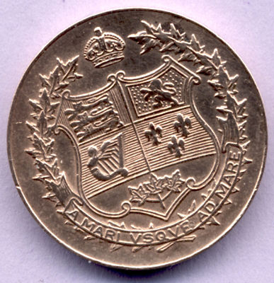 Canada 1867 1927 Confederation Medal Bronze Token AU | eBay