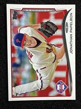 JONATHAN PAPELBON #122 2014 Topps Baseball QTY Philadelphia Phillies