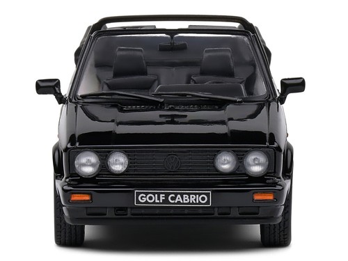 1992 VOLKSWAGEN GOLF 1 CABRIOLET SPORTLINE BLACK 1/43 DIECAST BY SOLIDO S4315802 - Picture 5 of 7